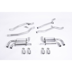 Milltek Sport Cat-back Porsche Cayenne 958 Turbo 4.8 V8 (Pre-Facelift) (2010-2014)
