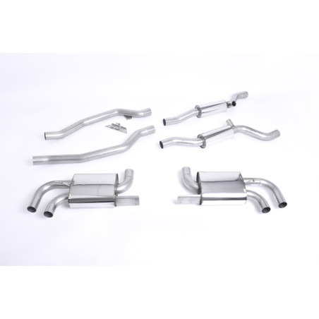 Milltek Sport Cat-back Porsche Cayenne 958 Turbo 4.8 V8 (Pre-Facelift) (2010-2014)