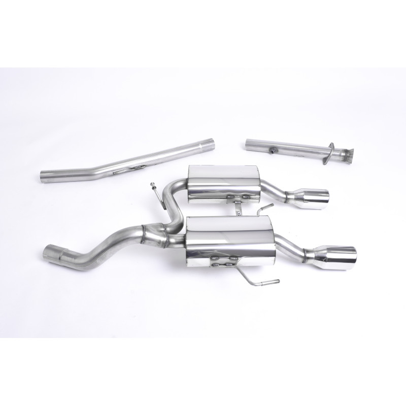 Milltek Sport Full System (including Cat Replacement Pipe) Renault Alpine Clio 182 2.0 16v (2003-2006)