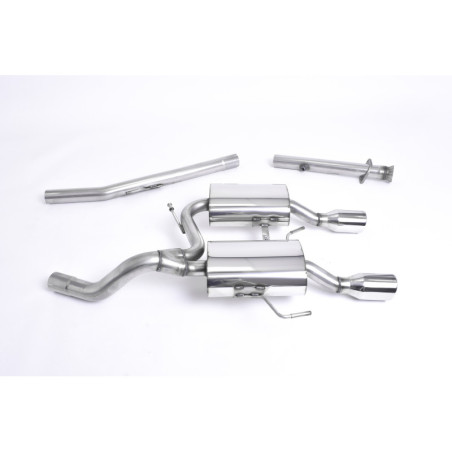 Milltek Sport Full System (including Cat Replacement Pipe) Renault Alpine Clio 182 2.0 16v (2003-2006)