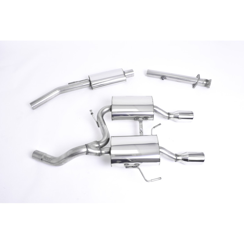 Milltek Sport Full System (including Cat Replacement Pipe) Renault Alpine Clio 182 2.0 16v (2003-2006)