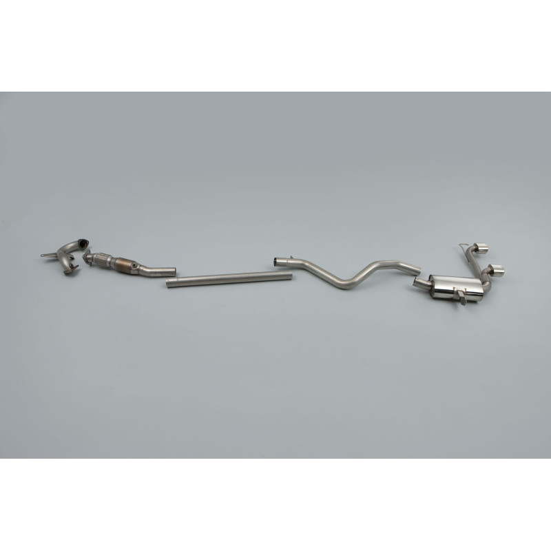 Milltek Sport Turbo-back including Hi-Flow Sports Cat Renault Alpine Mégane Renaultsport 225 2.0T (2004-2009)