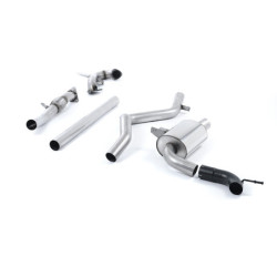 Milltek Sport Turbo-back excluding Hi-Flow Sports Cat Renault Alpine Mégane Renaultsport II (including Cup Trophy &...