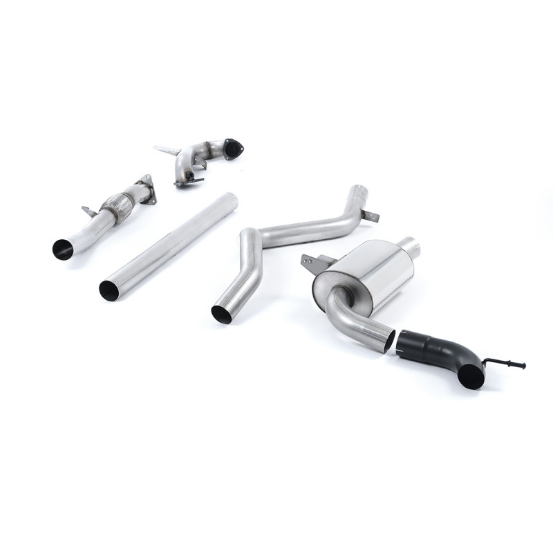 Milltek Sport Turbo-back excluding Hi-Flow Sports Cat Renault Alpine Mégane Renaultsport II (including Cup Trophy &...