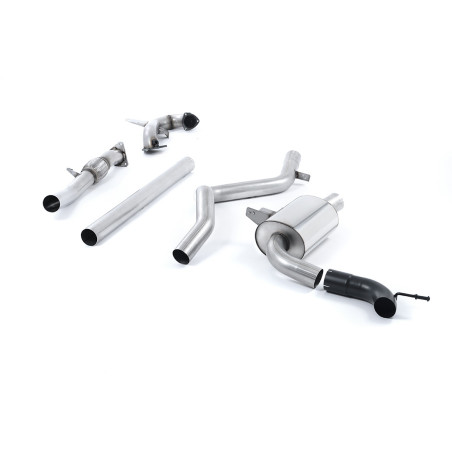 Milltek Sport Turbo-back excluding Hi-Flow Sports Cat Renault Alpine Mégane Renaultsport II (including Cup Trophy &...