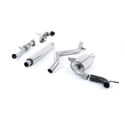 Milltek Sport Turbo-back excluding Hi-Flow Sports Cat Renault Alpine Mégane Renaultsport II (including Cup Trophy &...