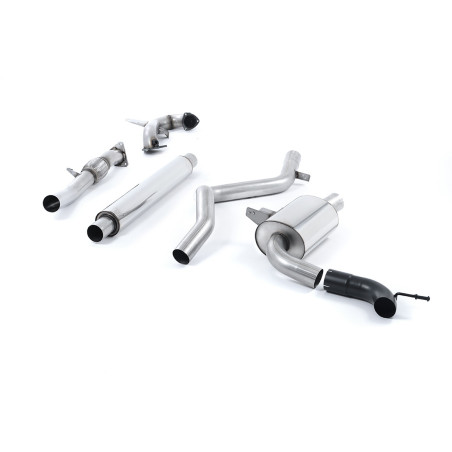 Milltek Sport Turbo-back excluding Hi-Flow Sports Cat Renault Alpine Mégane Renaultsport II (including Cup Trophy &...