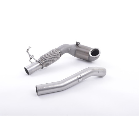 Milltek Sport Cast Downpipe with Race Cat Seat Leon Cupra 300 2.0 TSI (Non-OPF GPF Models) (2018-2019)