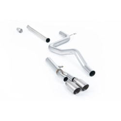 Milltek Sport Cat-back Seat Leon FR 2.0 TDI 150 SC and 5-door (manual and DSG-auto) (2013-2020)