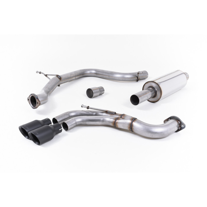 Milltek Sport Cat-back Seat Leon FR 2.0 TDI 184PS SC and 5-door (manual and DSG-auto) (2013-2020)