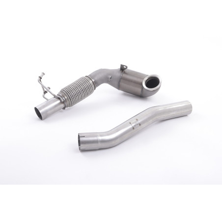 Milltek Sport Cast Downpipe with Race Cat Seat Leon ST Cupra 280 & 290 2.0 TSI (280 & 290PS - Non-OPF GPF Models)...