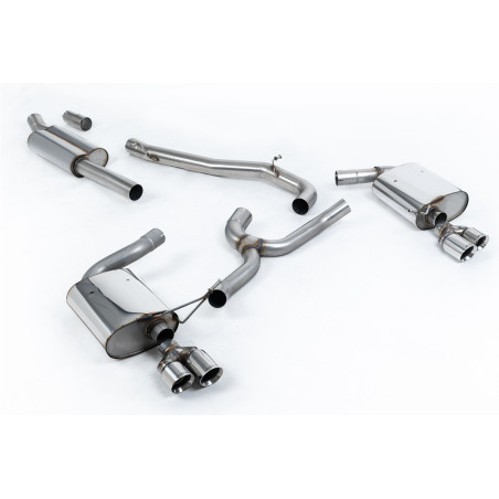 Milltek Sport Cat-back Seat Leon ST Cupra 300 (4x4) Estate Station Wagon Combi (Non-OPF GPF) (2017-2018)