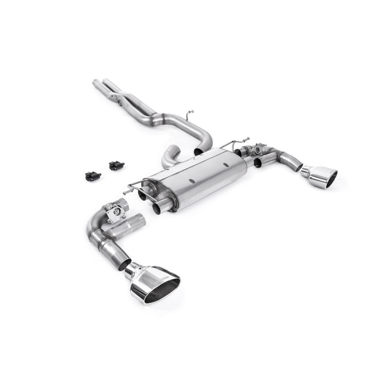 Milltek Sport Particulate Filter-back Seat Cupra Formentor VZ5 2.5T 5 Cylinder 390PS 4Drive (2021-2027)