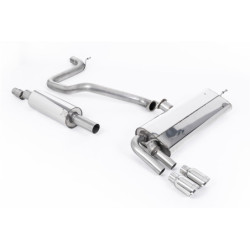 Milltek Sport Cat-back Seat Leon FR 1.4 TSI SC and 5-door (2013-2018)
