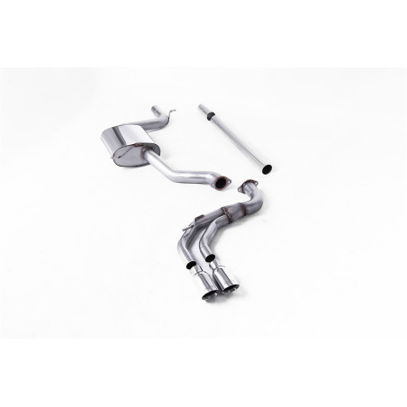 Milltek Sport Cat-back Seat Leon FR 1.8 TSI 180PS SC and 5-door (2013-2018)