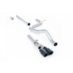 Milltek Sport Cat-back Seat Leon FR 2.0 TDI 150 SC and 5-door (manual and DSG-auto) (2013-2020)