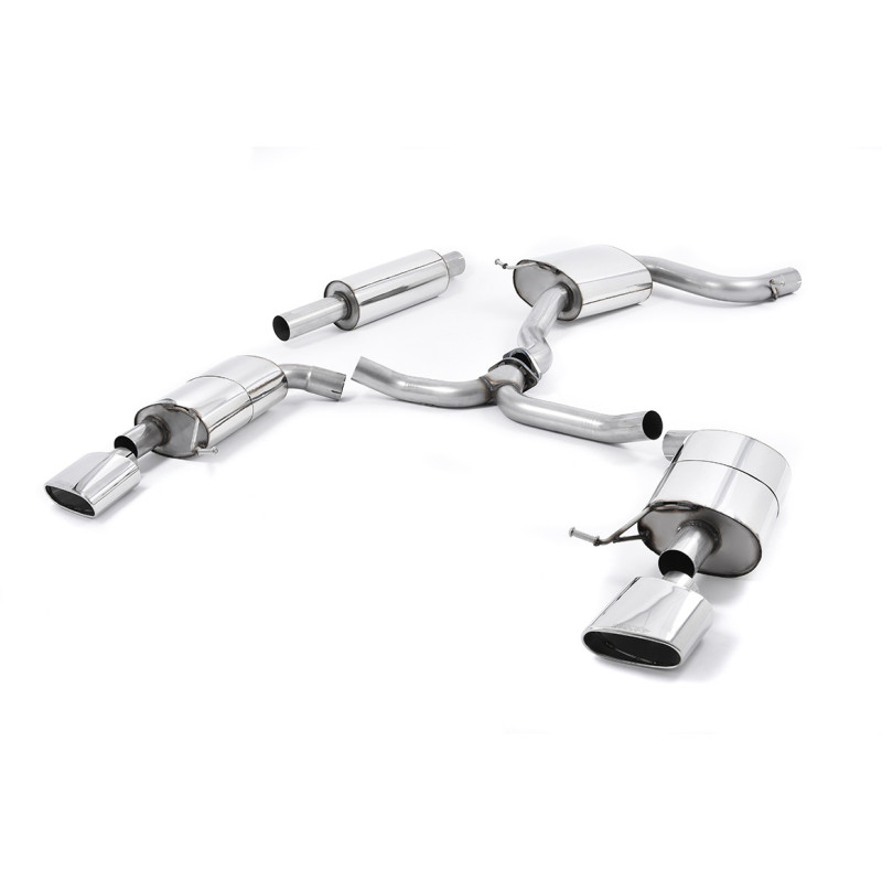 Milltek Sport Cat-back Seat Leon ST Cupra 280 & 290 2.0 TSI (280 & 290PS - Non-OPF GPF Models) (2015-2019)