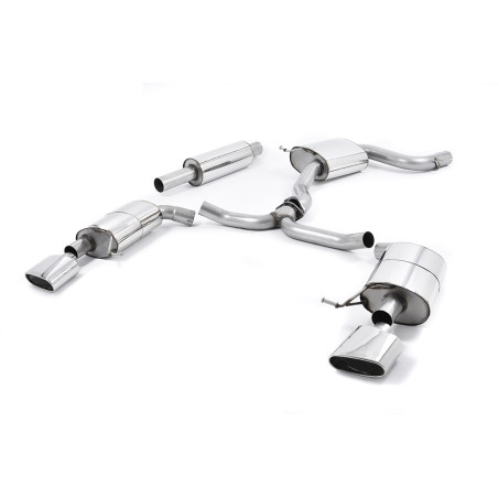 Milltek Sport Cat-back Seat Leon ST Cupra 280 & 290 2.0 TSI (280 & 290PS - Non-OPF GPF Models) (2015-2019)