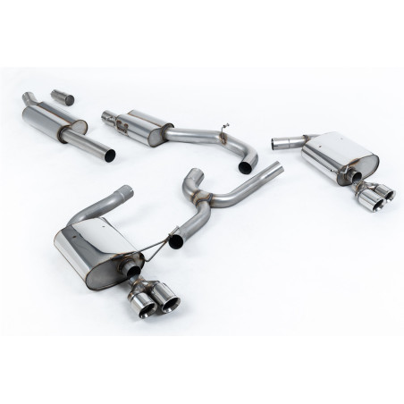 Milltek Sport Cat-back Seat Leon ST Cupra 300 (4x4) Estate Station Wagon Combi (Non-OPF GPF) (2017-2018)