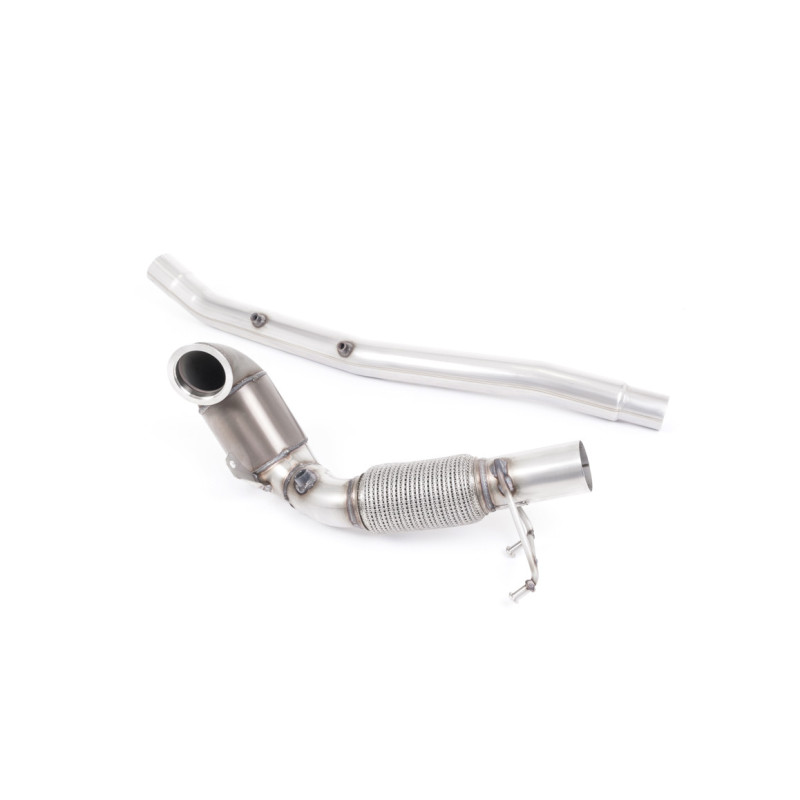 Milltek Sport Large Bore Downpipe and Hi-Flow Sports Cat Seat Leon ST Cupra 300 (4x4) Estate Station Wagon Combi...