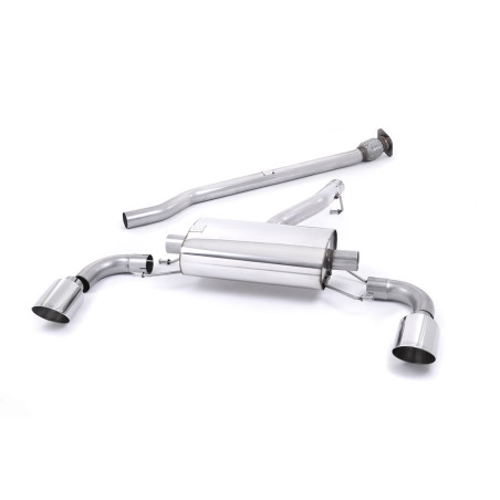 Milltek Sport Secondary Cat-back Subaru BRZ 2.0-litre (2012-2021)