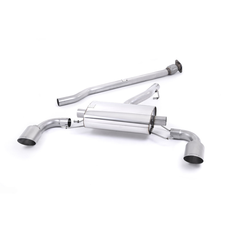 Milltek Sport Secondary Cat-back Subaru BRZ 2.4 Litre (2022-2027)