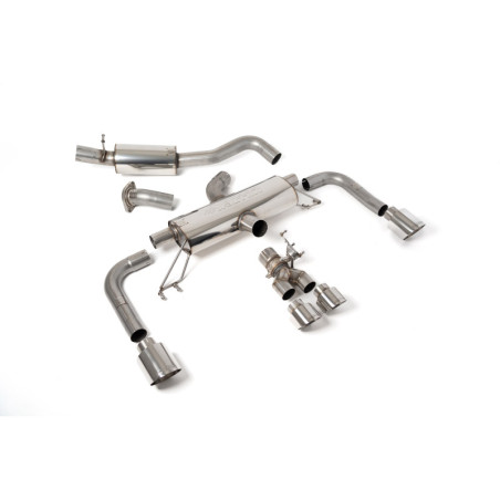 Milltek Sport Secondary Cat-back Toyota Lexus Corolla GR Corolla 1.6 Turbo (Manual Only) (2023-2027)