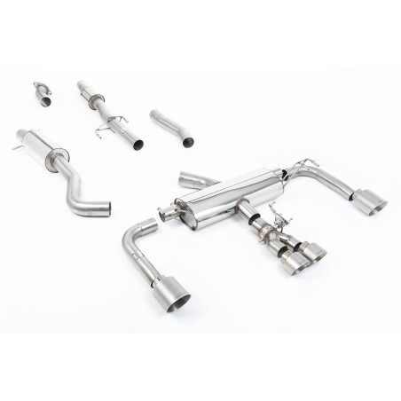 Milltek Sport Primary Cat-back Toyota Lexus Corolla GR Corolla 1.6 Turbo (Manual Only) (2023-2027)