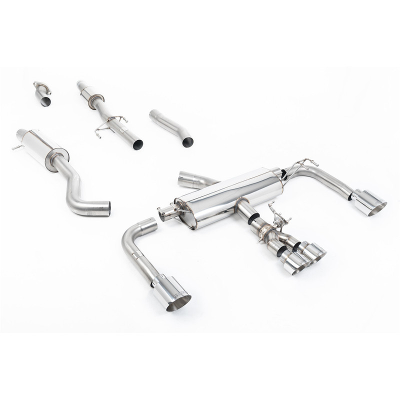 Milltek Sport Primary Cat-back Toyota Lexus Corolla GR Corolla 1.6 Turbo (Manual Only) (2023-2027)