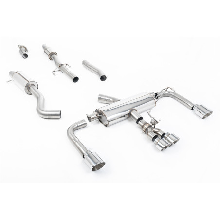 Milltek Sport Primary Cat-back Toyota Lexus Corolla GR Corolla 1.6 Turbo (Manual Only) (2023-2027)