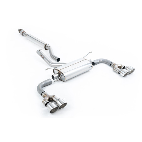 Milltek Sport Secondary Cat-back Toyota Lexus GR86 2.4 Litre (2022-2027)