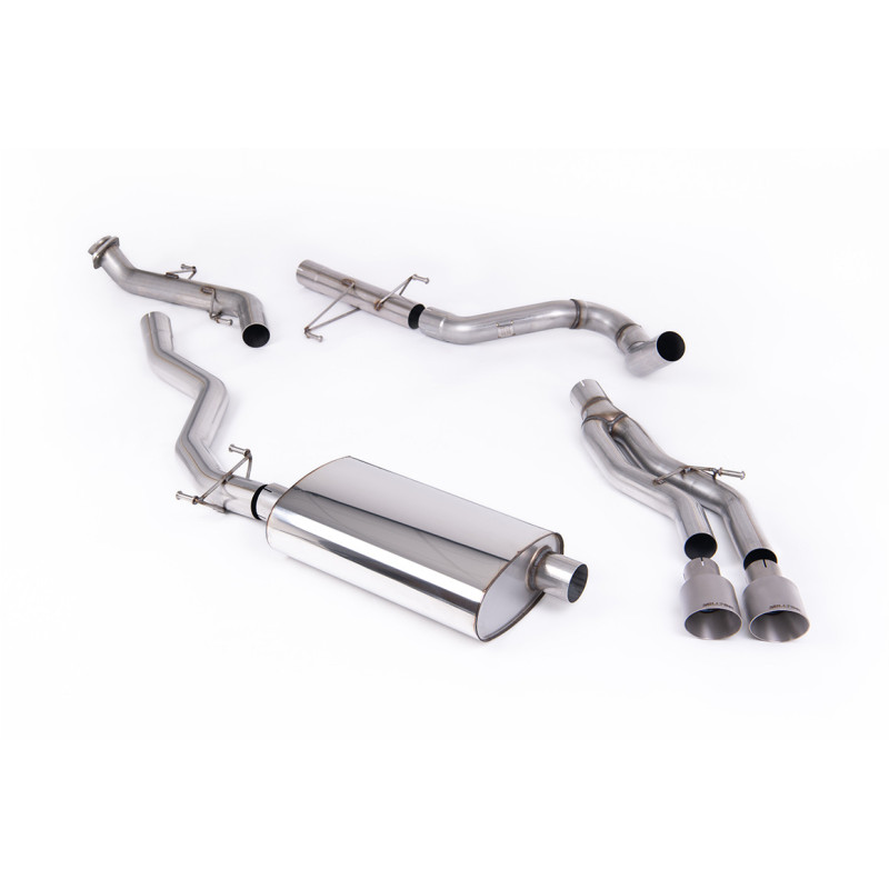 Milltek Sport Cat-back Toyota Lexus Tacoma 2.4L Turbo Hybrid Crew Cab (5ft Bed) & Extended Cab (6ft Bed) (2024-2027)