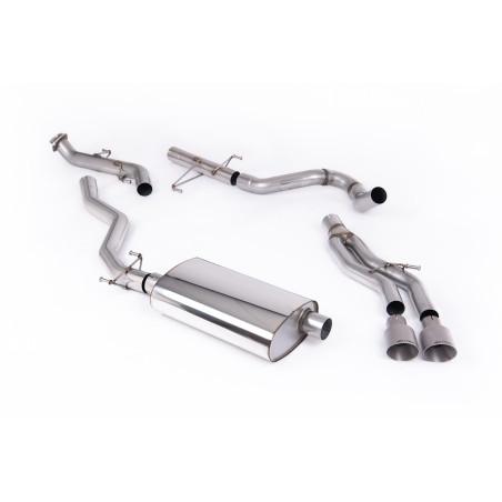 Milltek Sport Cat-back Toyota Lexus Tacoma 2.4L Turbo Hybrid Crew Cab (5ft Bed) & Extended Cab (6ft Bed) (2024-2027)