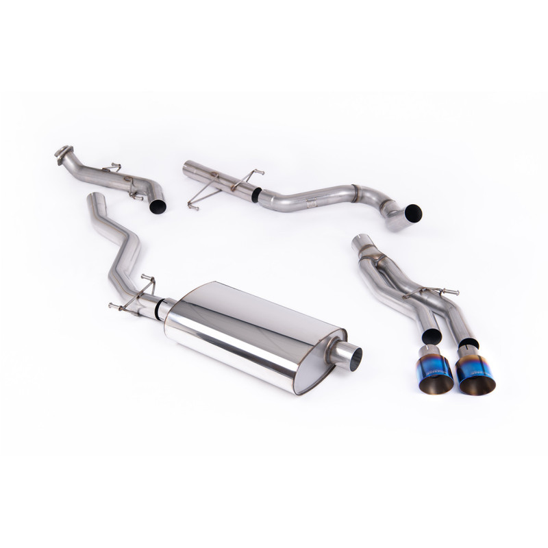 Milltek Sport Cat-back Toyota Lexus Tacoma 2.4L Turbo Hybrid Crew Cab (5ft Bed) & Extended Cab (6ft Bed) (2024-2027)