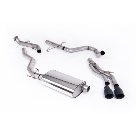 Milltek Sport Cat-back Toyota Lexus Tacoma 2.4L Turbo Hybrid Crew Cab (5ft Bed) & Extended Cab (6ft Bed) (2024-2027)