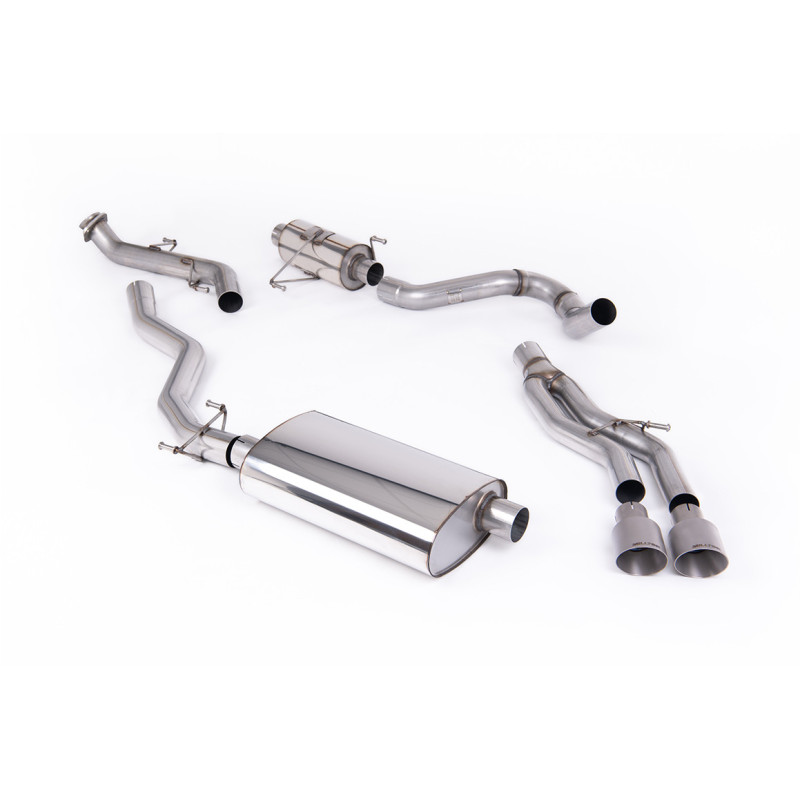 Milltek Sport Cat-back Toyota Lexus Tacoma 2.4L Turbo Hybrid Crew Cab (5ft Bed) & Extended Cab (6ft Bed) (2024-2027)