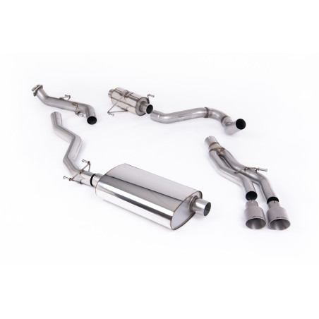 Milltek Sport Cat-back Toyota Lexus Tacoma 2.4L Turbo Hybrid Crew Cab (5ft Bed) & Extended Cab (6ft Bed) (2024-2027)