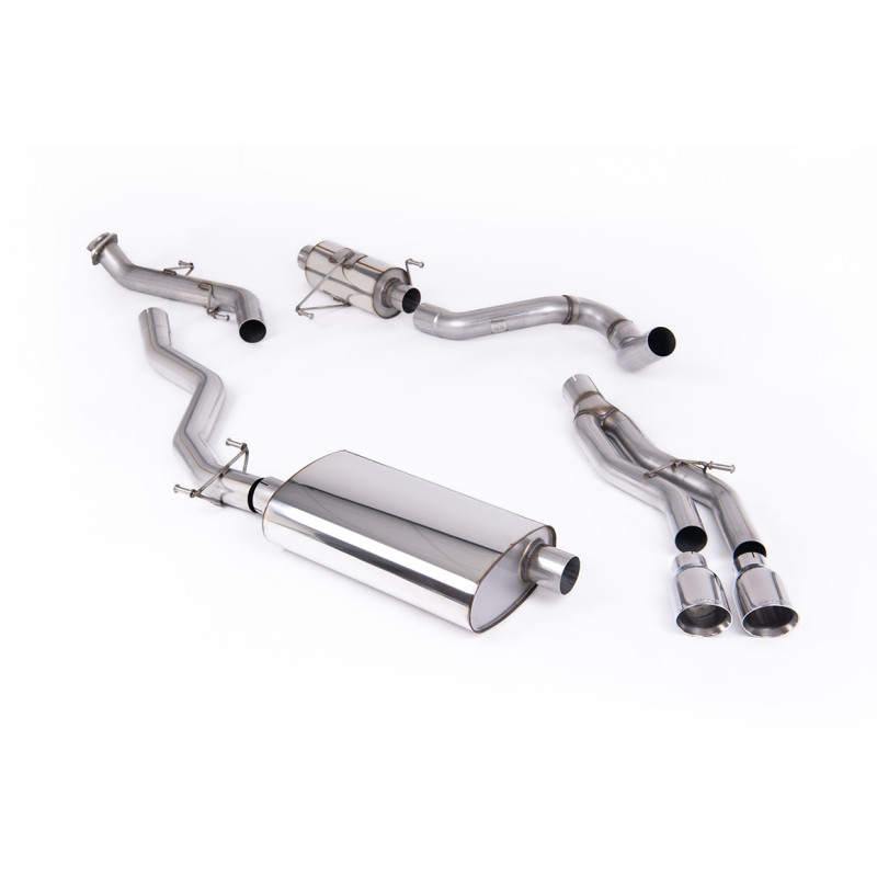 Milltek Sport Cat-back Toyota Lexus Tacoma 2.4L Turbo Hybrid Crew Cab (5ft Bed) & Extended Cab (6ft Bed) (2024-2027)