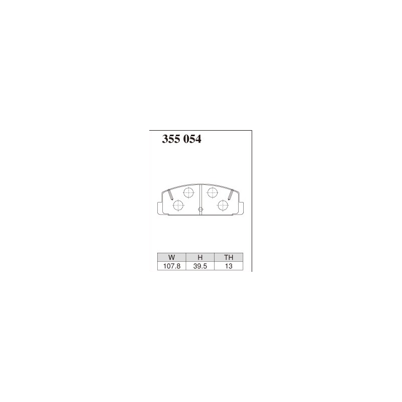 Plaquettes de frein Dixcel ES PLaquettes arrieres RX7 FD FC SA22  323 GTR BG8Z