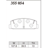 Plaquettes de frein Dixcel ES PLaquettes arrieres RX7 FD FC SA22  323 GTR BG8Z