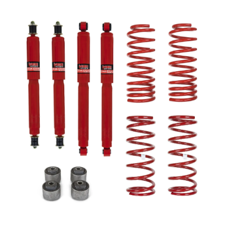 Pedders 2 Inch Suspension Lift Kit. With LONG TRAVEL Foam Cell Shocks. Nissan Patrol, Y61, LWB, 2.8 Di ONLY