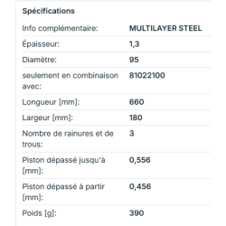 Ajusa Joint de culasse Toyota Acier multicouche MLS Réf. 10115710