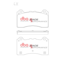 Plaquettes avant DBA Xtreme Race pour Focus RS mk3 DB15025RP