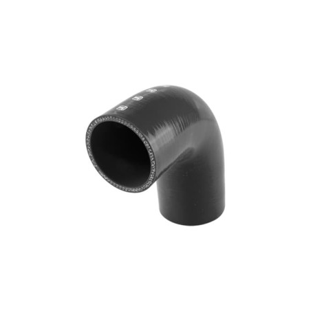 90 Reducer Elbow 2.50"-2.75" Black