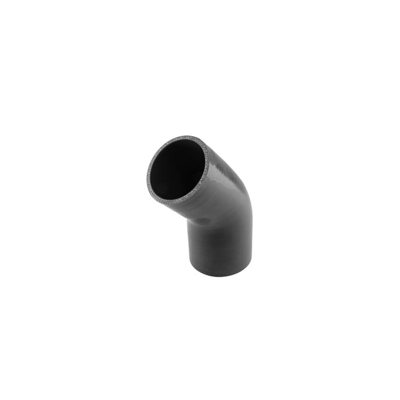 45 Reducer Elbow 2.75"-3.00" Black