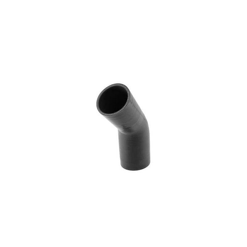 45 Reducer Elbow 2.50"-3.00" Black