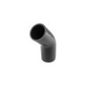 45 Reducer Elbow 2.50"-2.75" Black
