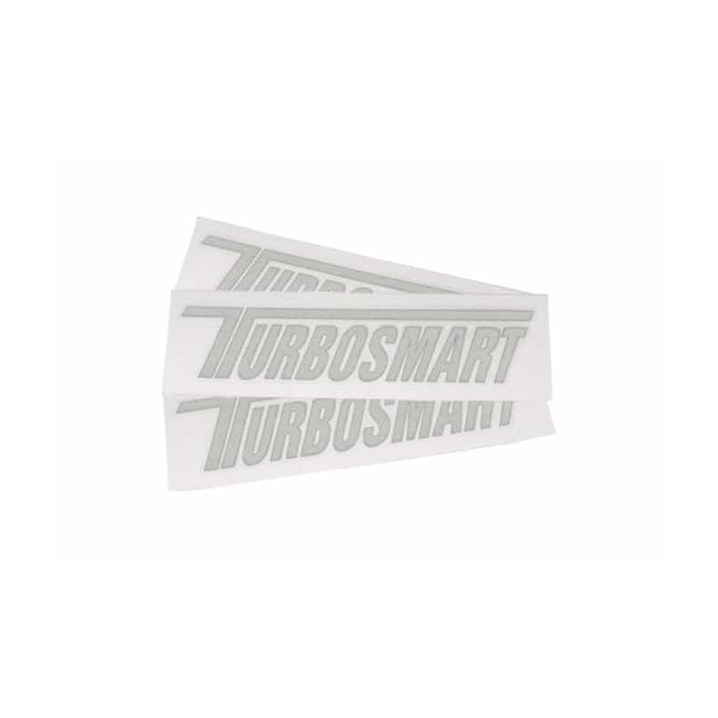 TS Car Decal - White 600mm x 130mm