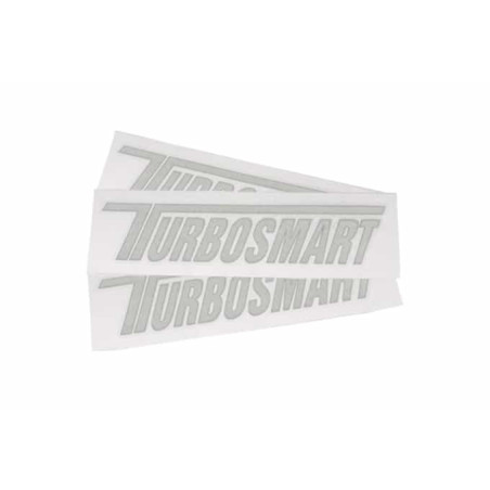 TS Car Decal - White 600mm x 130mm