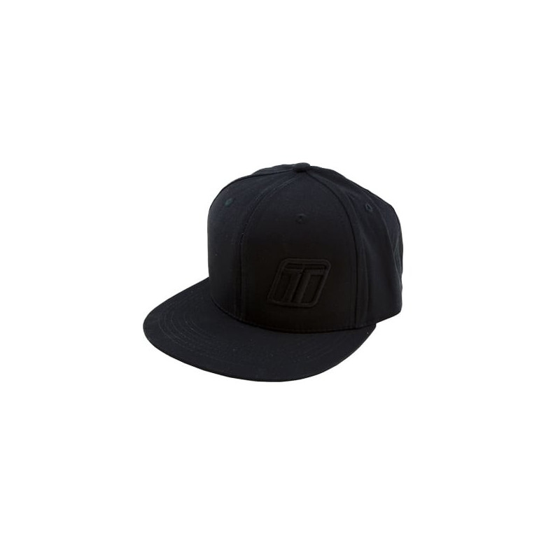 TS Hat T Logo Black